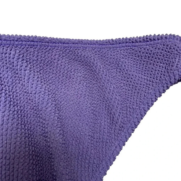 Good American Always Fits Good Waist Cheeky Bikini Bottoms Lilac Mist Purple NWT - Picture 9 of 12